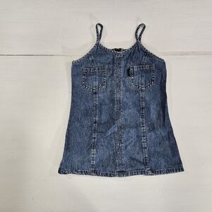 Guess Baby Vintage Denim Dress Girls Size 4Y